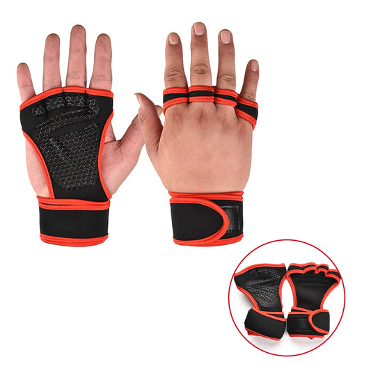 Training Sport Gloves for Men Women Workout Gloves Fitness Body Building Weightlifting Gym Hand Wrist Palm Protector Gloves